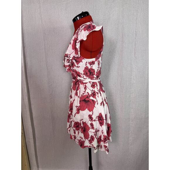 Free People Womens Dress Size S French Quarter Wrap Mini Tie Adjustable D868 - Picture 4 of 12